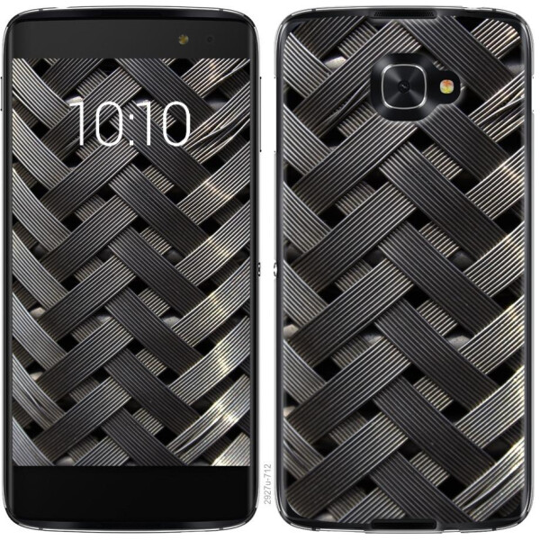 

Чехол на Alcatel idol 4s Металлические фоны (04798)