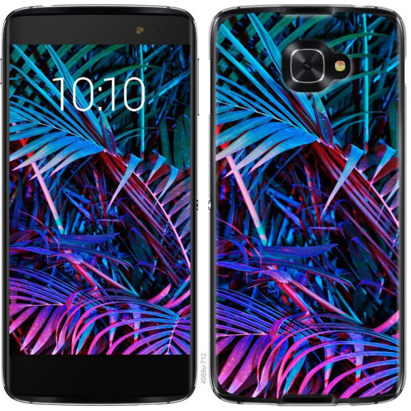 

Чехол на Alcatel idol 4s Папоротник под ультрафиолетом (04798)