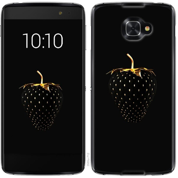 

Чехол на Alcatel idol 4s Черная клубника (04798)