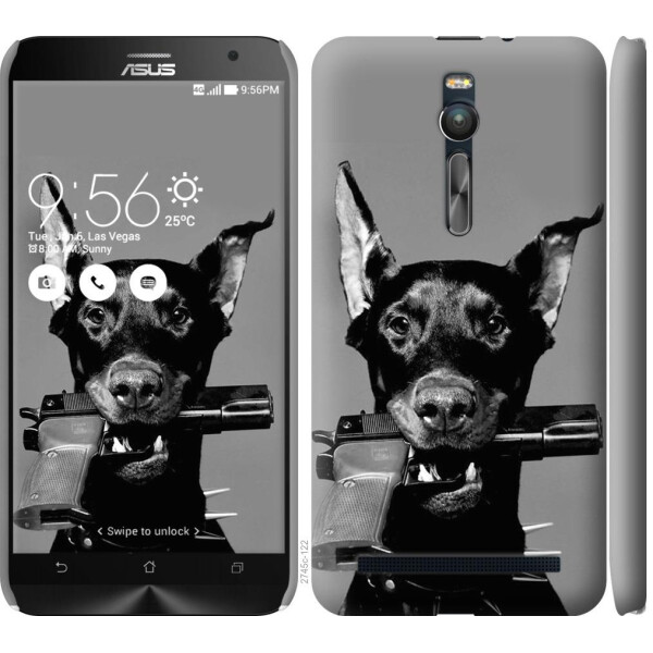

Чехол на Asus Zenfone 2 ZE551ML Доберман (04798)