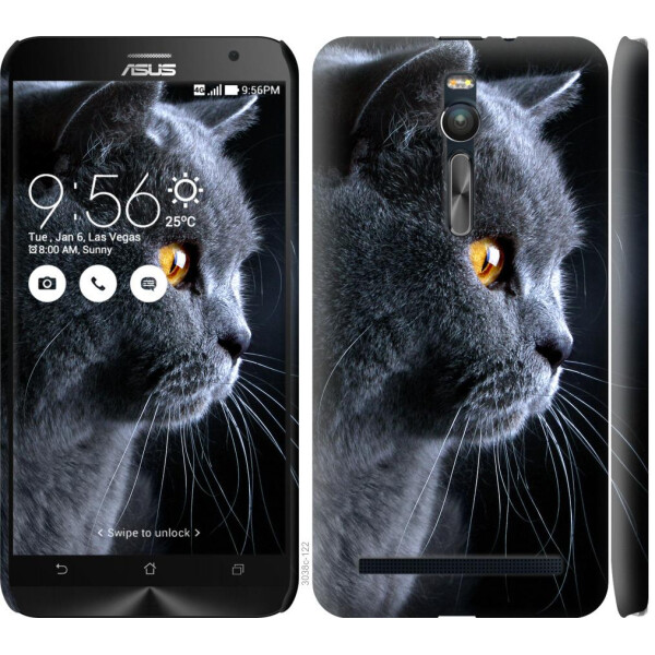 

Чехол на Asus Zenfone 2 ZE551ML Красивый кот (04798)