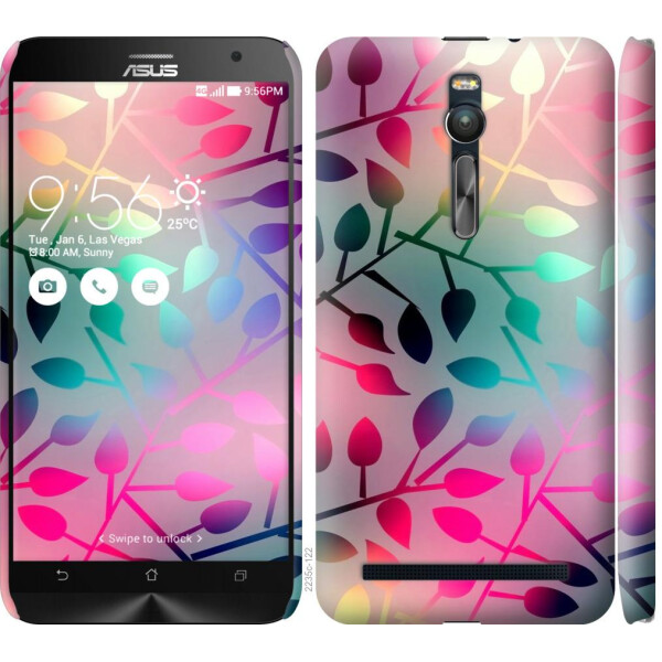 

Чехол на Asus Zenfone 2 ZE551ML Листья (04798)