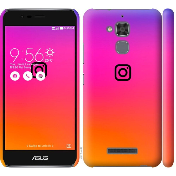 

Чехол на Asus Zenfone 3 Max ZC520TL Instagram (04798)