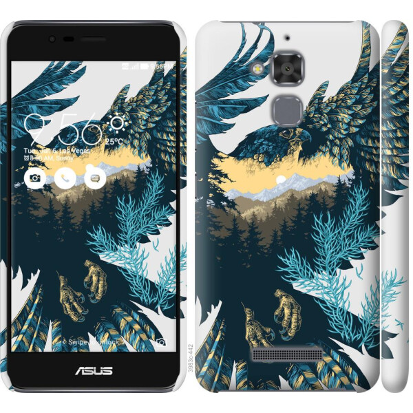 

Чехол на Asus Zenfone 3 Max ZC520TL Арт-орел на фоне природы (04798)