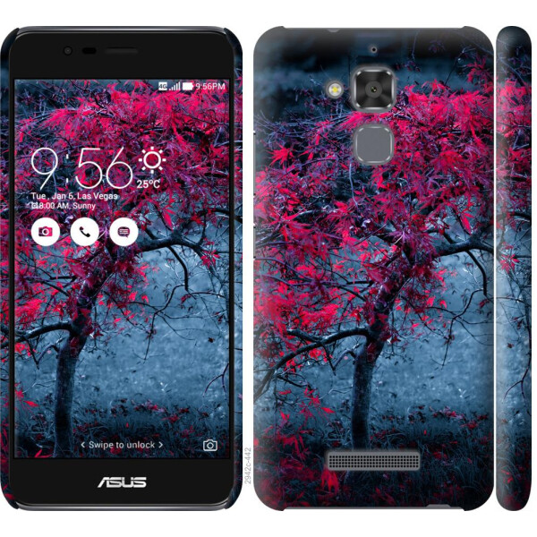 

Чехол на Asus Zenfone 3 Max ZC520TL Дерево с яркими листьями (04798)