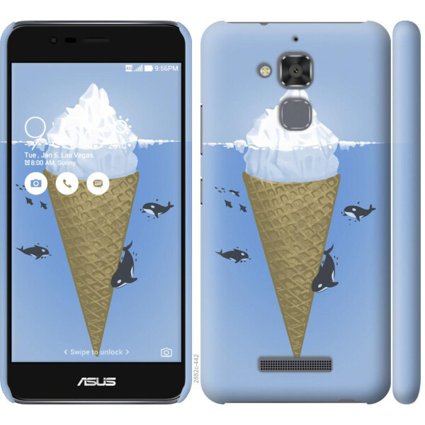 

Чехол на Asus Zenfone 3 Max ZC520TL Мороженое Айсберг (04798)