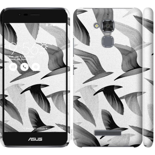 

Чехол на Asus Zenfone 3 Max ZC520TL Птицы 2 (04798)