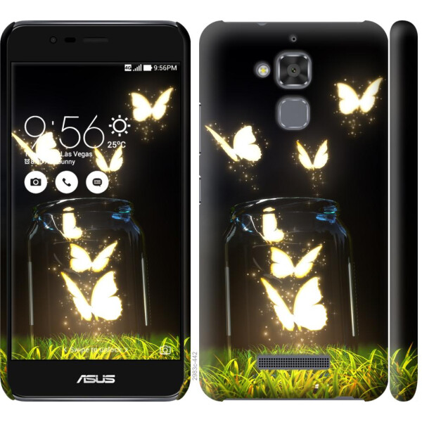 

Чехол на Asus Zenfone 3 Max ZC520TL Светящиеся бабочки (04798)