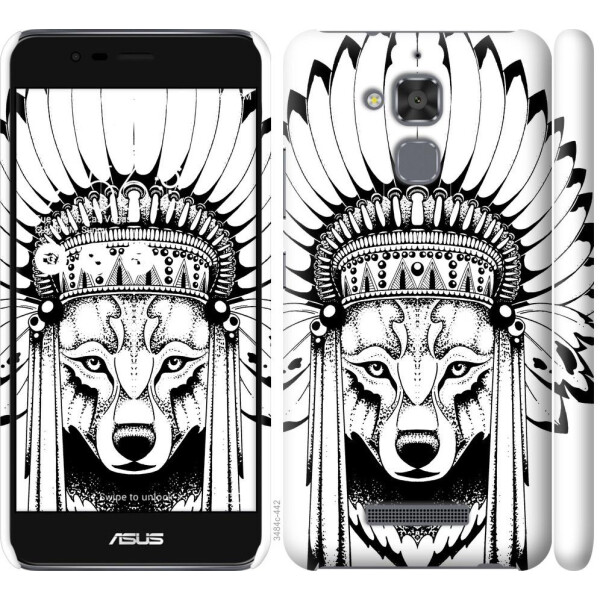 

Чехол на Asus Zenfone 3 Max ZC520TL Тотем волка (04798)