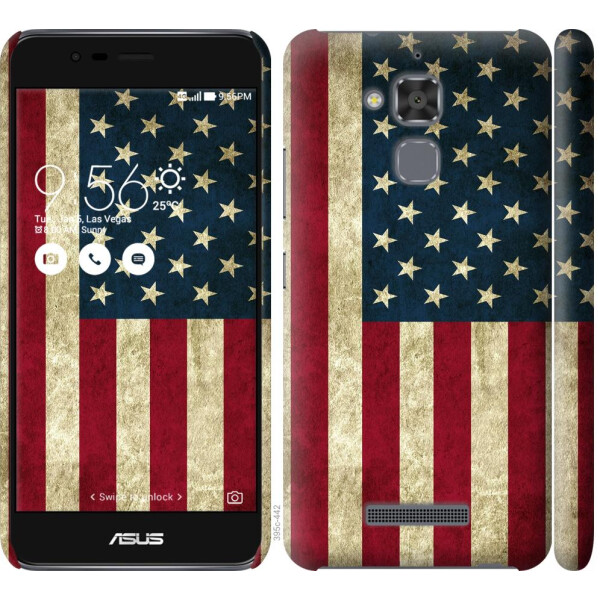 

Чехол на Asus Zenfone 3 Max ZC520TL Флаг США (04798)