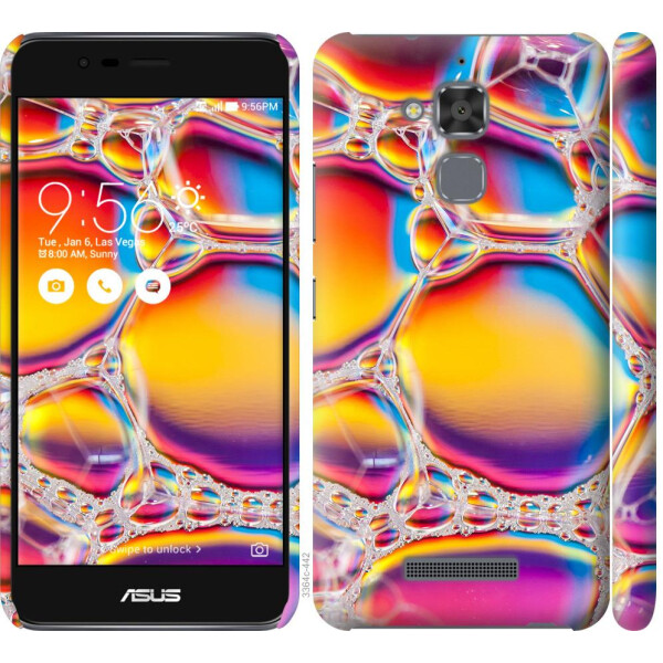 

Чехол на Asus Zenfone 3 Max ZC520TL Цветные пузыри (04798)