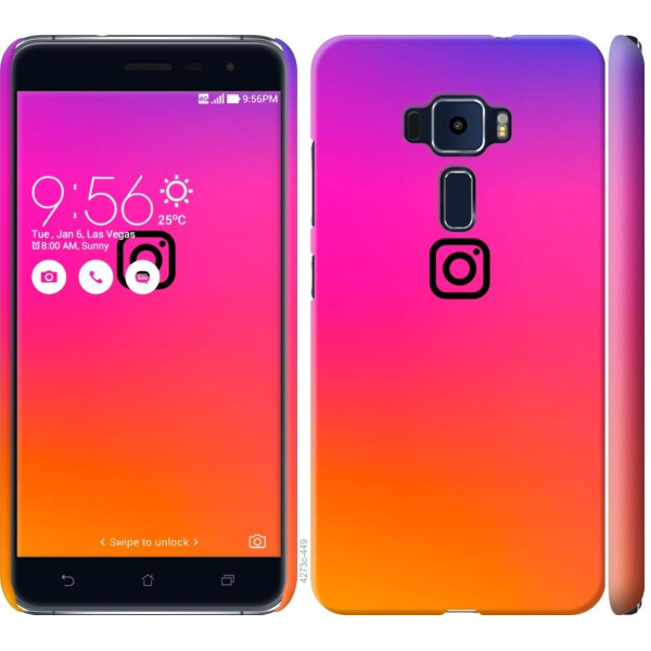 

Чехол на Asus Zenfone 3 ZE520KL Instagram (04798)