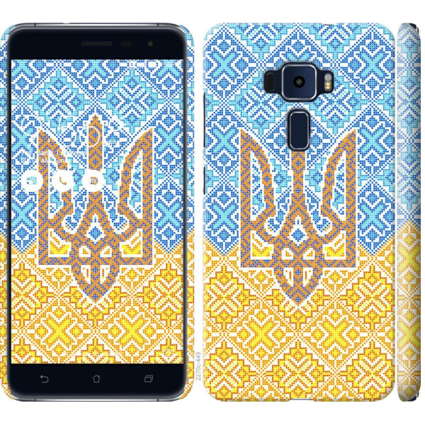 

Чехол на Asus Zenfone 3 ZE520KL Герб Украины 2 (04798)