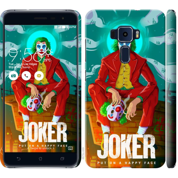 

Чехол на Asus Zenfone 3 ZE520KL Джокер1 (04798)
