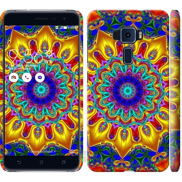 

Чехол на Asus Zenfone 3 ZE520KL Калейдоскоп (04798)