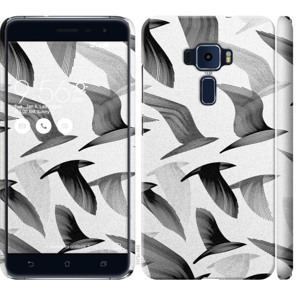 

Чехол на Asus Zenfone 3 ZE520KL Птицы 2 (04798)