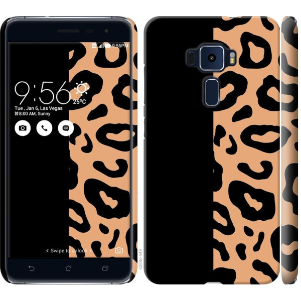 

Чехол на Asus Zenfone 3 ZE520KL Пятна леопарда (04798)