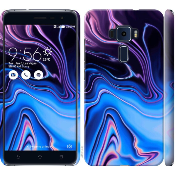 

Чехол на Asus Zenfone 3 ZE520KL Узор воды (04798)