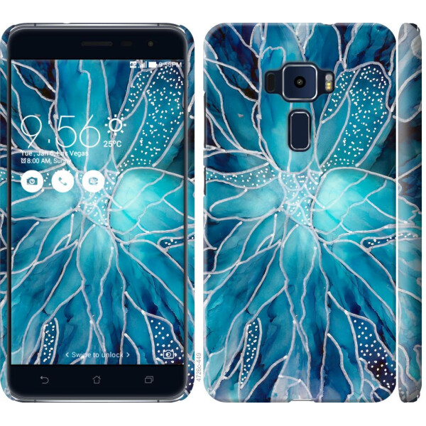 

Чехол на Asus Zenfone 3 ZE520KL чернило (04798)