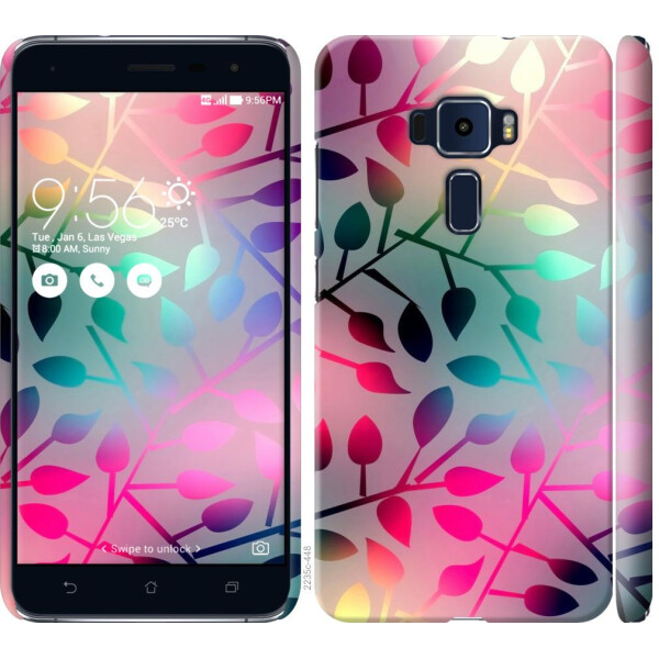 

Чехол на Asus Zenfone 3 ZE552KL Листья (04798)