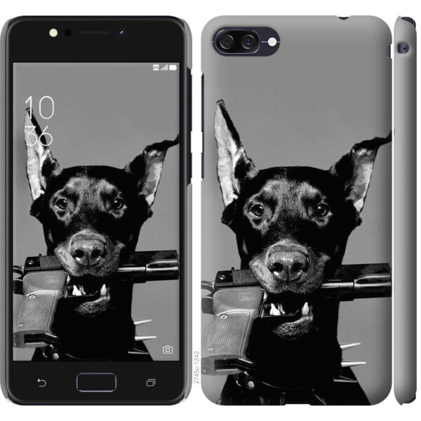 

Чехол на Asus ZenFone 4 Max ZC520KL Доберман (04798)