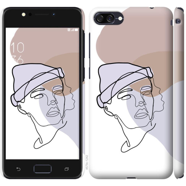 

Чехол на Asus ZenFone 4 Max ZC520KL Силуэт (04798)