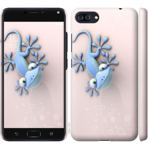 

Чехол на Asus ZenFone 4 Max ZC554KL Геккончик (04798)