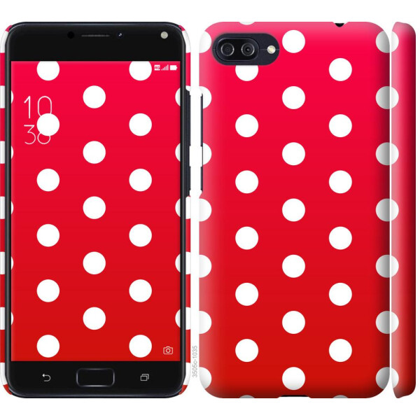 

Чехол на Asus ZenFone 4 Max ZC554KL Градиент, Горошек (04798)