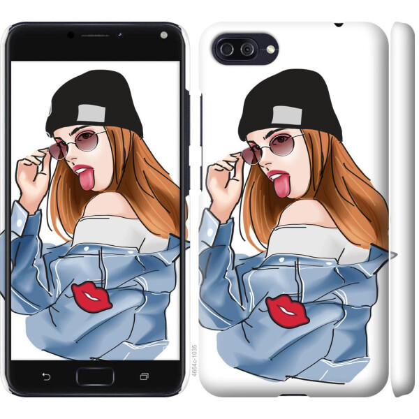 

Чехол на Asus ZenFone 4 Max ZC554KL Девушка v3 (04798)
