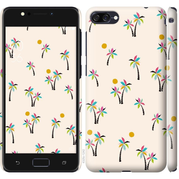 

Чехол на Asus ZenFone 4 Max ZC554KL Пальмочки (04798)