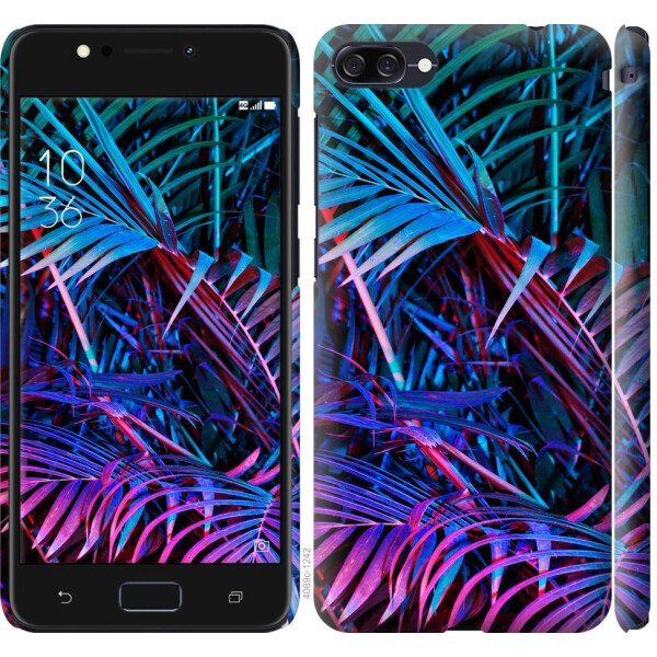 

Чехол на Asus ZenFone 4 Max ZC554KL Папоротник под ультрафиолетом (04798)