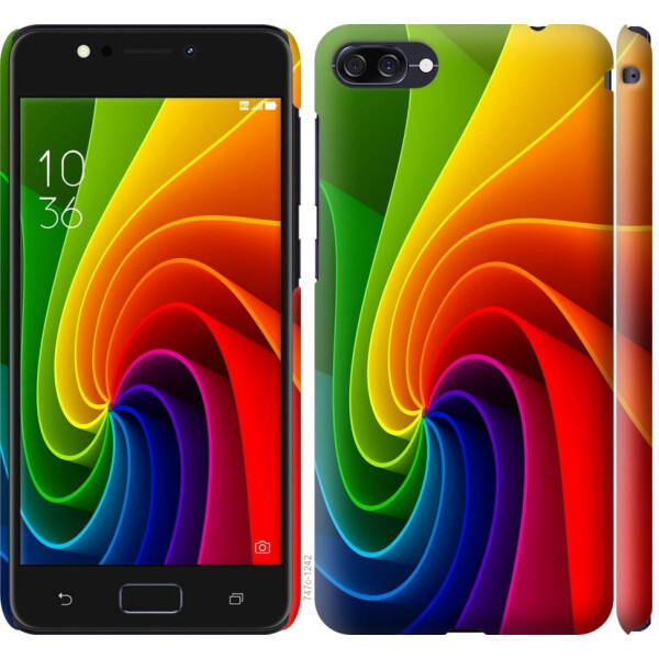 

Чехол на Asus ZenFone 4 Max ZC554KL Радужный вихрь (04798)