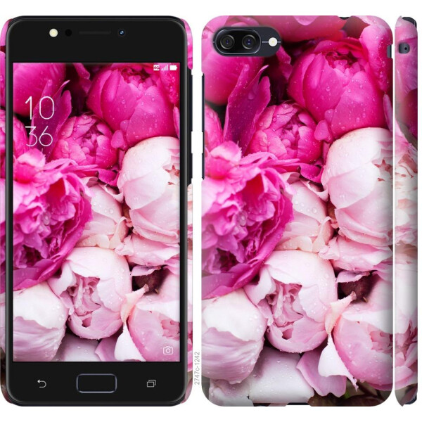 

Чехол на Asus ZenFone 4 Max ZC554KL Розовые пионы (04798)