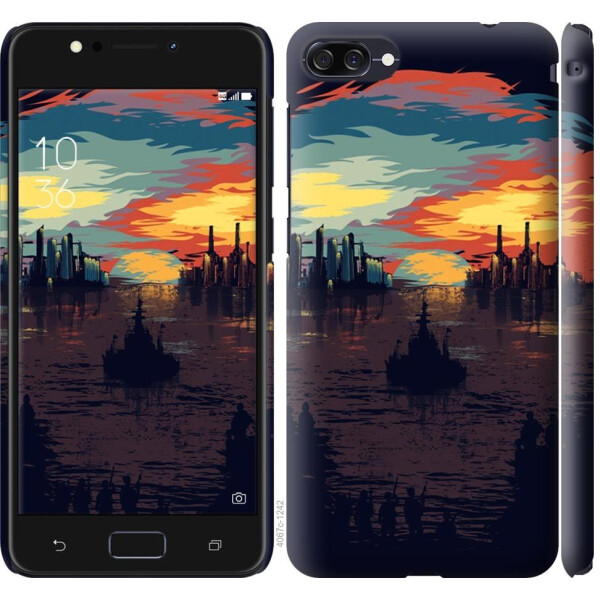 

Чехол на Asus ZenFone 4 Max ZC554KL Череп-абстракция (04798)