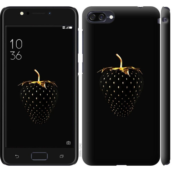 

Чехол на Asus ZenFone 4 Max ZC554KL Черная клубника (04798)