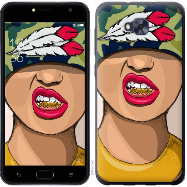 

Чехол на Asus ZENFONE 4 SELFIE / ZD553KL SWAG (04798)
