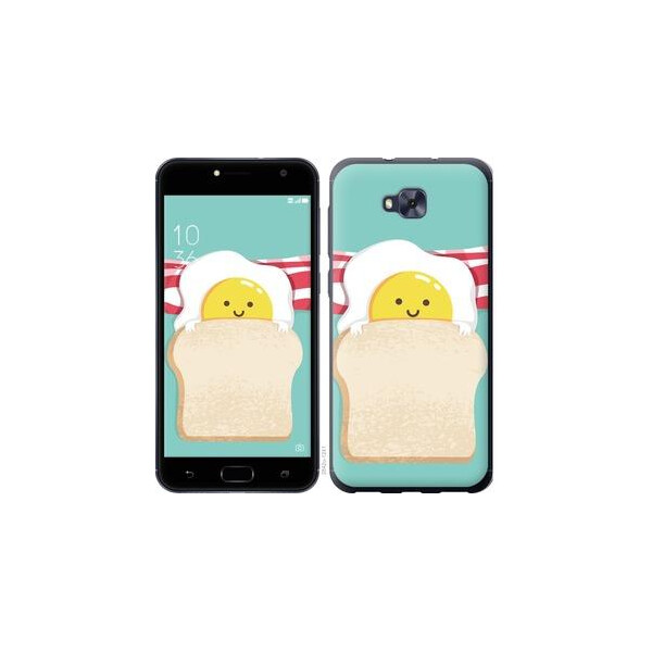 

Чехол на Asus ZENFONE 4 SELFIE / ZD553KL Веселая глазунья (04798)