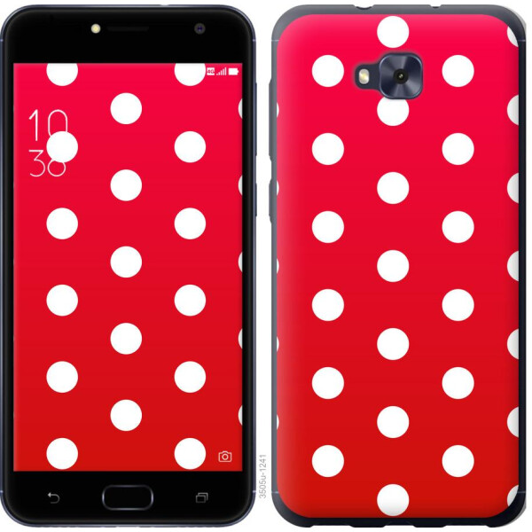 

Чехол на Asus ZENFONE 4 SELFIE / ZD553KL Градиент, Горошек (04798)