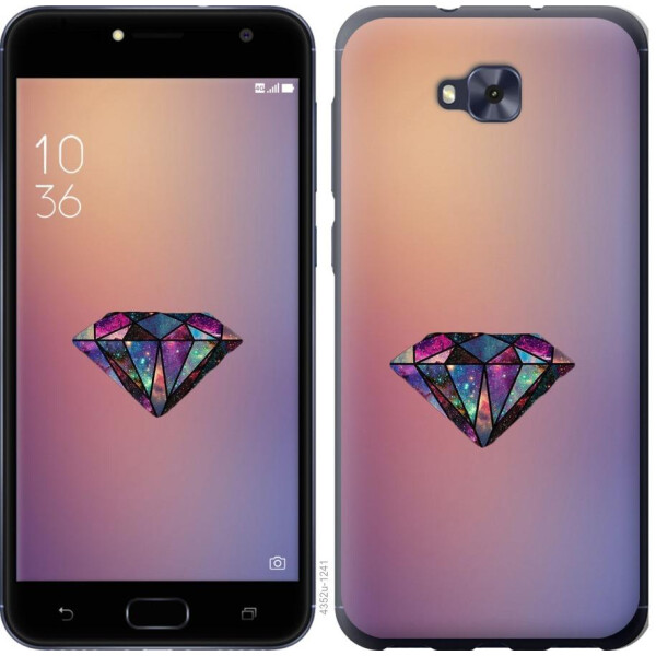 

Чехол на Asus ZENFONE 4 SELFIE / ZD553KL Диамант (04798)