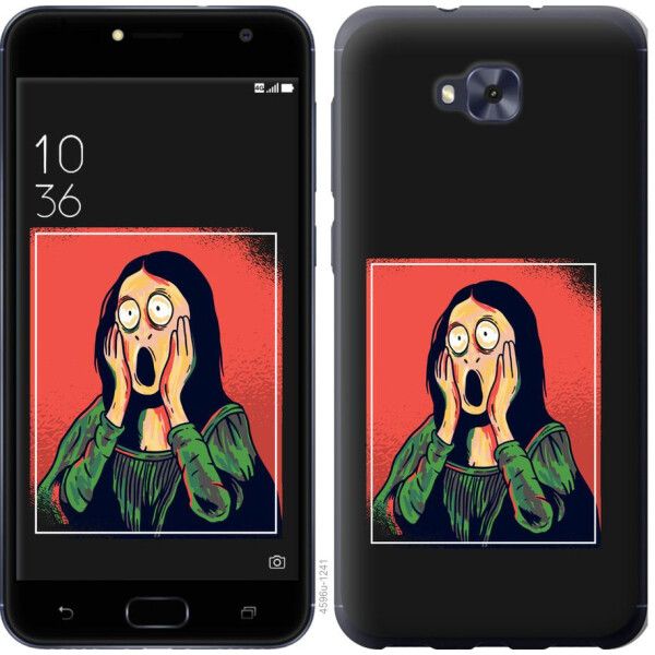 

Чехол на Asus ZENFONE 4 SELFIE / ZD553KL Мона Лиза (04798)