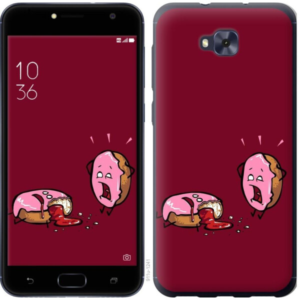 

Чехол на Asus ZENFONE 4 SELFIE / ZD553KL Печенье (04798)