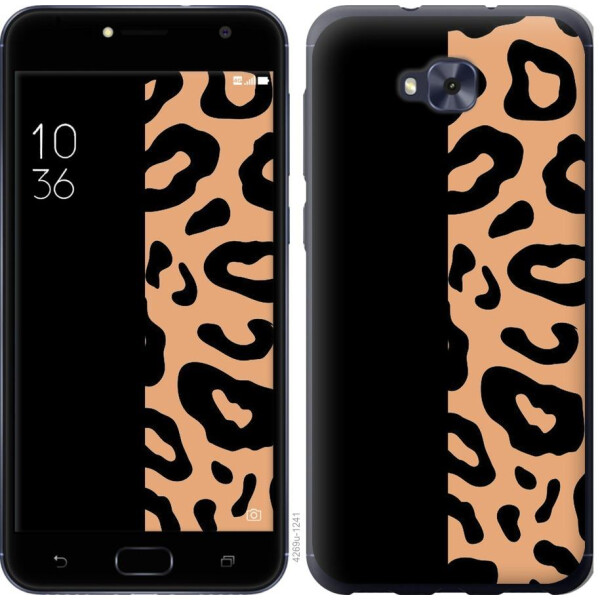 

Чехол на Asus ZENFONE 4 SELFIE / ZD553KL Пятна леопарда (04798)