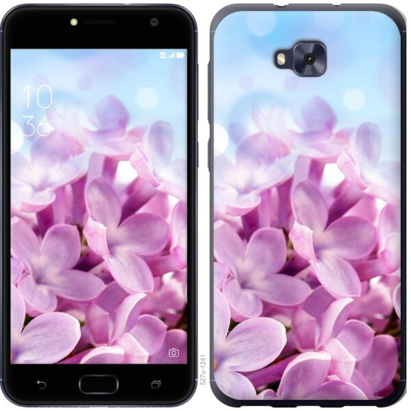

Чехол на Asus ZENFONE 4 SELFIE / ZD553KL Сирень (04798)