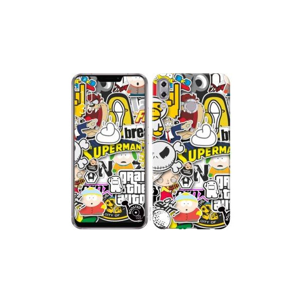 

Чехол на Asus Zenfone 5 ZE620KL Popular logos (04798)