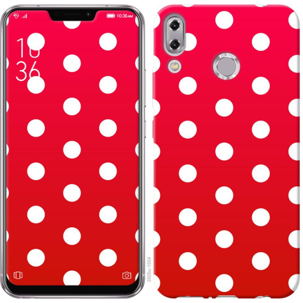 

Чехол на Asus Zenfone 5 ZE620KL Градиент, Горошек (04798)