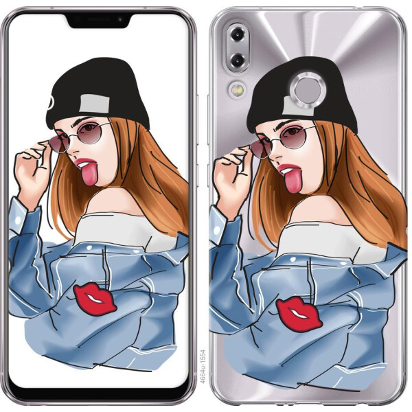 

Чехол на Asus Zenfone 5 ZE620KL Девушка v3 (04798)