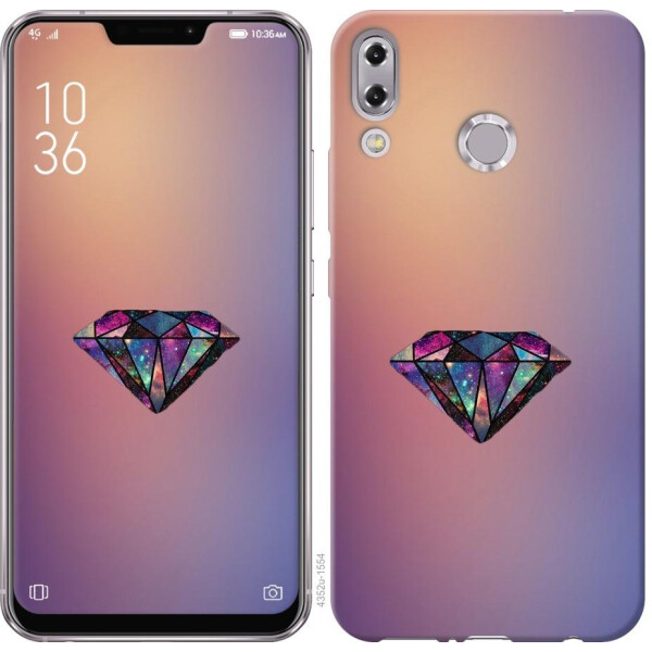 

Чехол на Asus Zenfone 5 ZE620KL Диамант (04798)