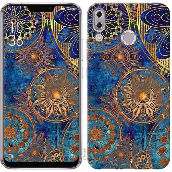 

Чехол на Asus Zenfone 5 ZE620KL Золотой узор (04798)