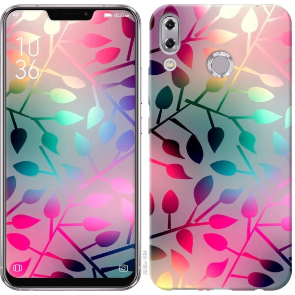 

Чехол на Asus Zenfone 5 ZE620KL Листья (04798)