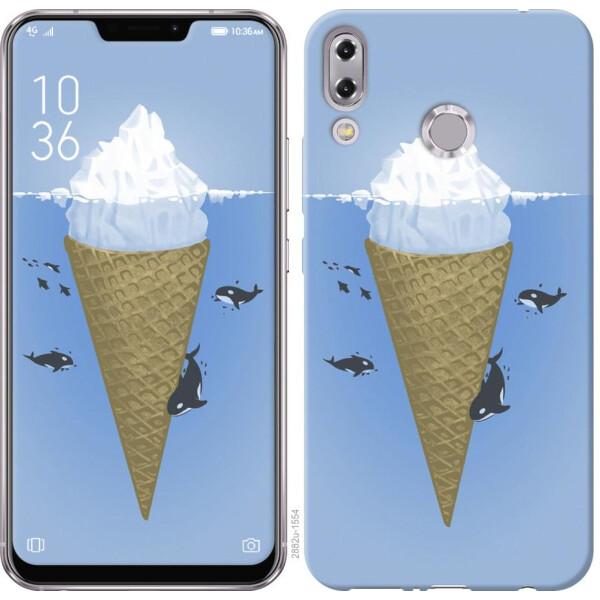 

Чехол на Asus Zenfone 5 ZE620KL Мороженое Айсберг (04798)